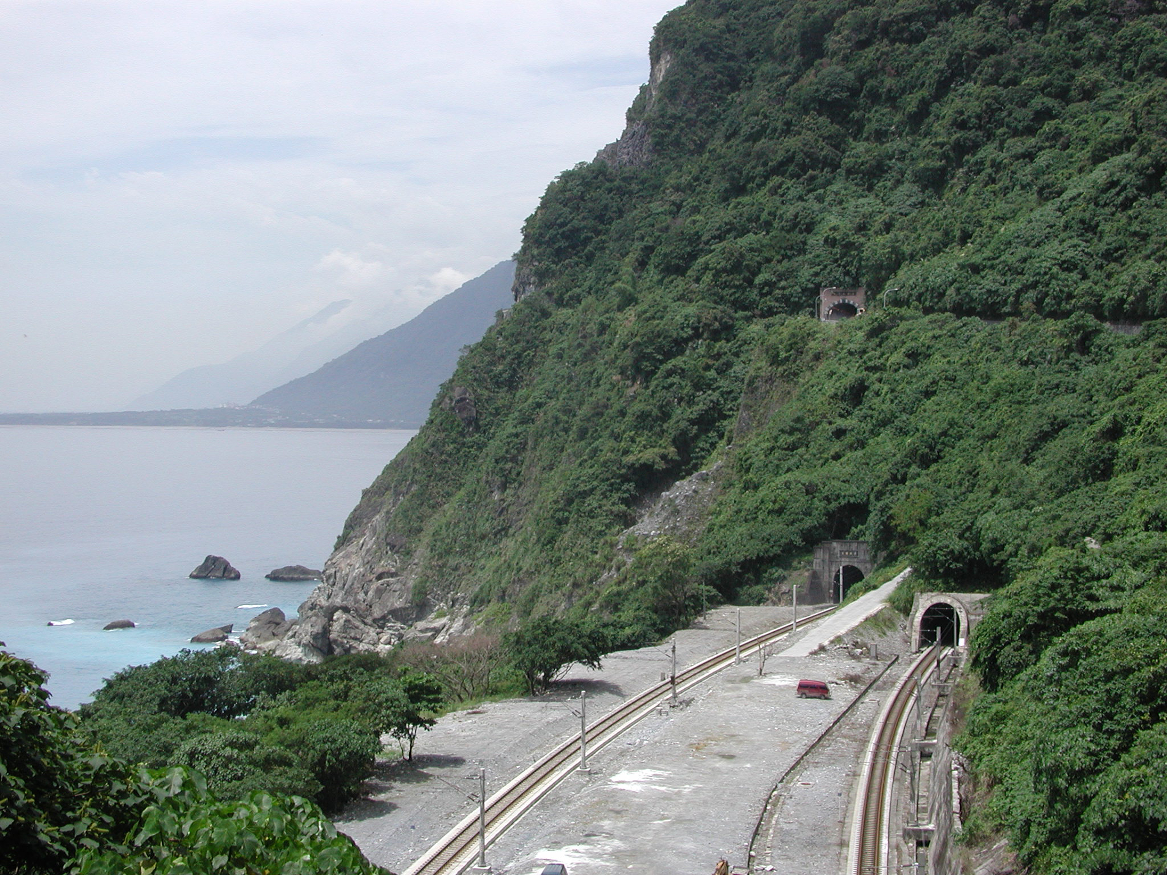 東改計畫新清水隧道北口景觀