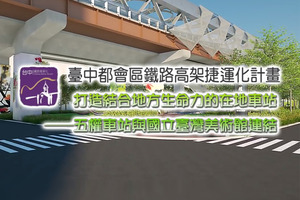 臺中五權車站與國立灣美術館意象連結規劃