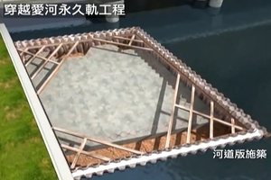 高雄鐵路地下化愛河段過河隧道工程動畫