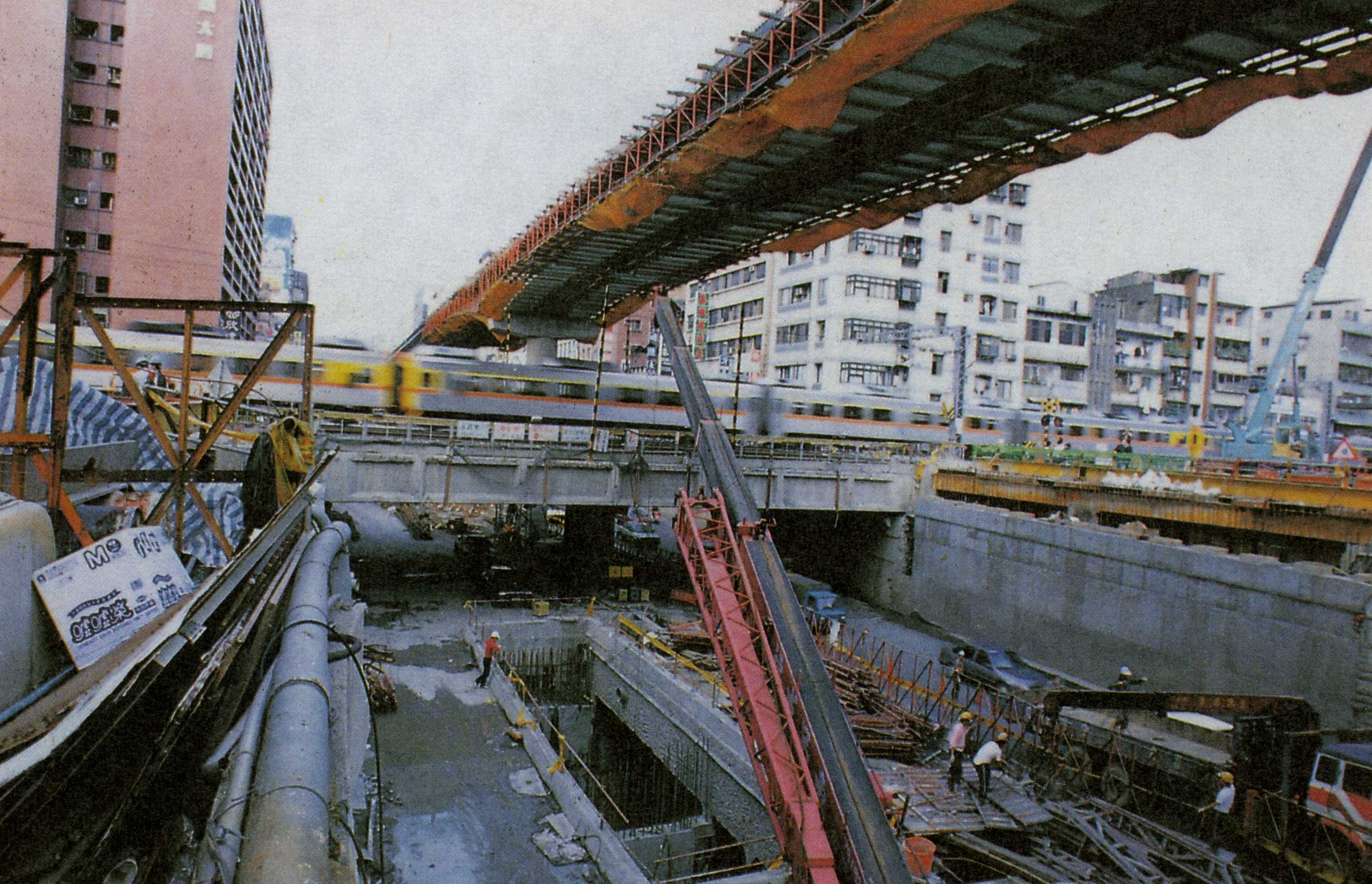 松山專案南隧道跨越捷運木柵線工程