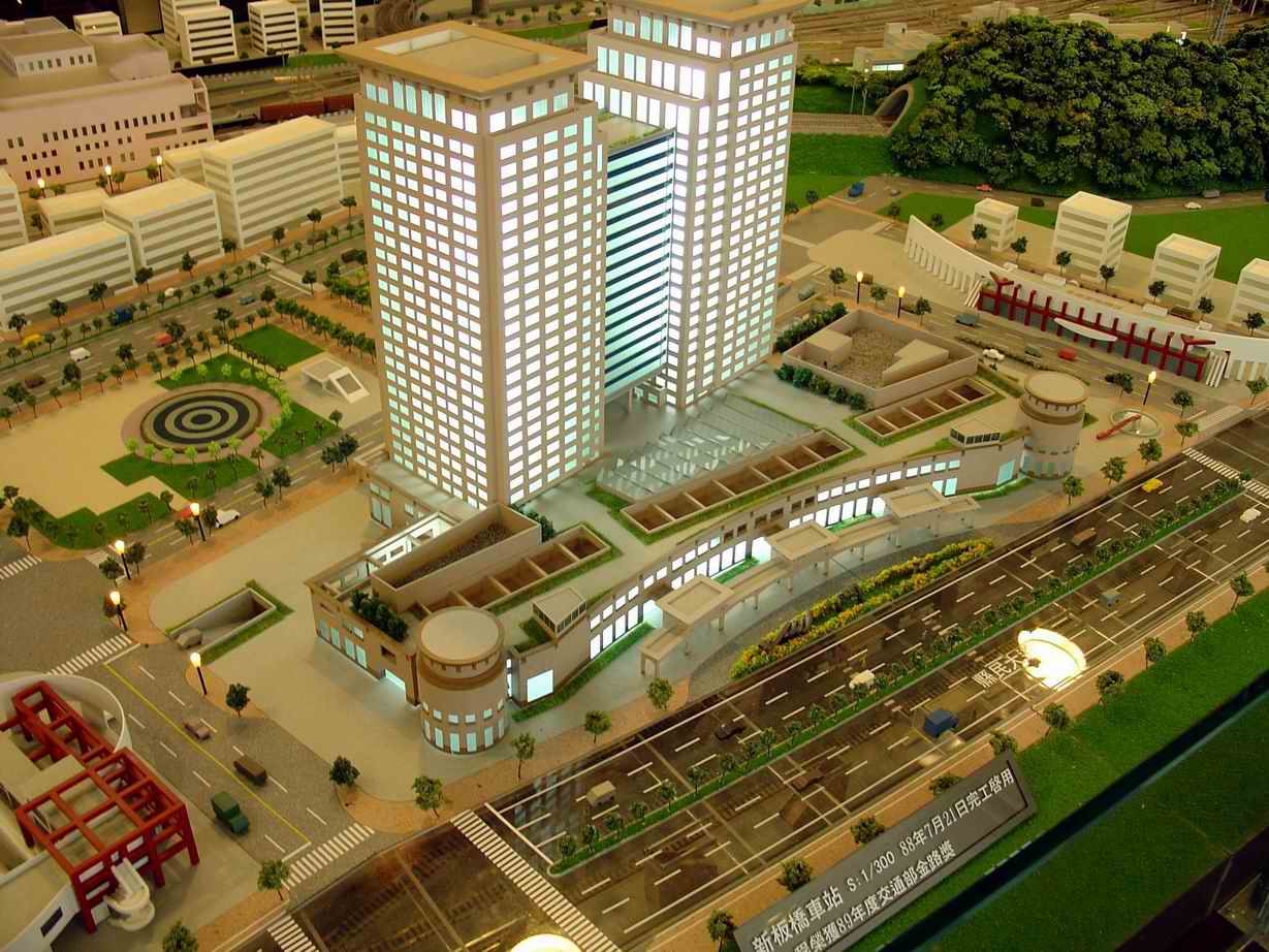 板橋車站模型