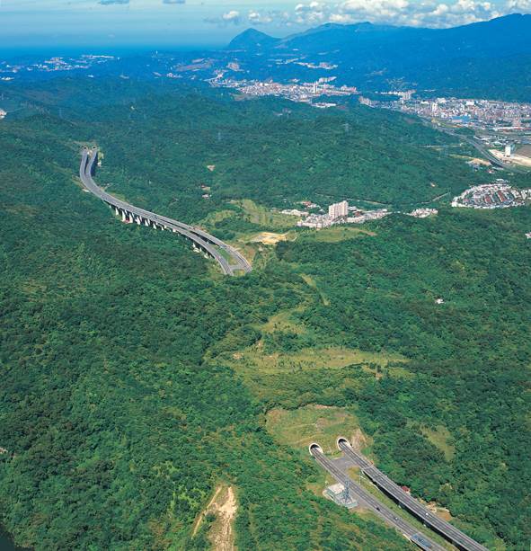 配合地形地物選線-二高基汐段