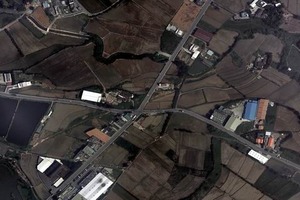 桃園市楊梅區沿線航照圖