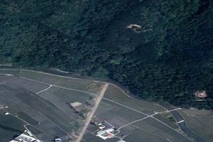 新竹縣竹北市沿線航照圖