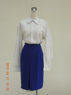 收費員制服之80至89年代夏季藍裙