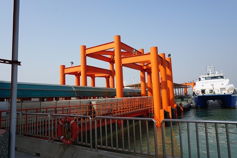 水頭港區浮動碼頭使用現況照片(1)