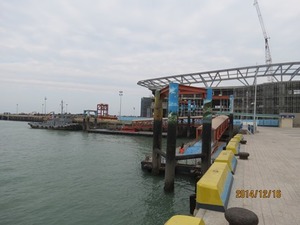 馬祖國內商港福澳碼頭區浮動碼頭