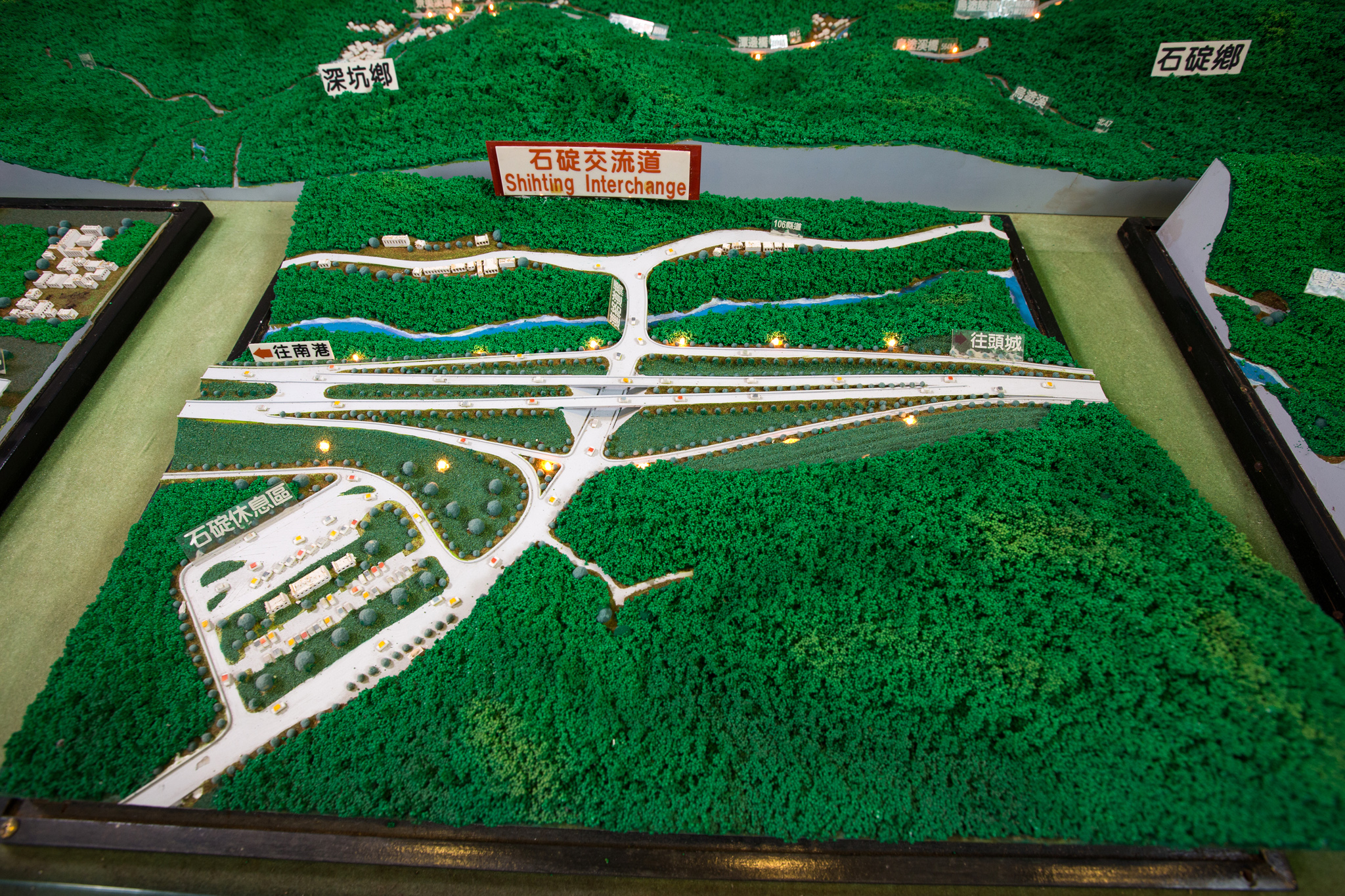 國5南港頭城段立體模型8